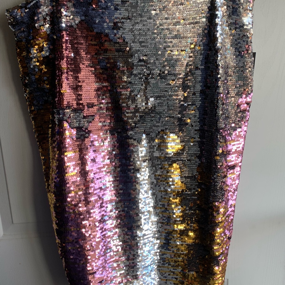 Eloquii Elegant Sequined Skirt. NWT! Stretchy Back Pannel For Comfort. Sparkle!